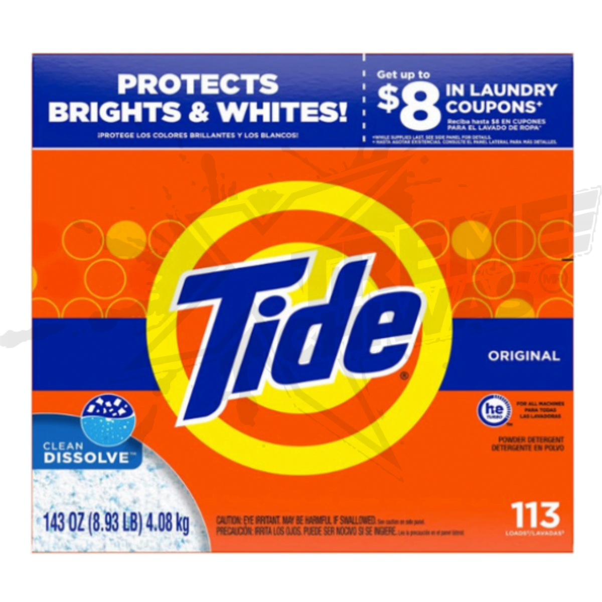 Detergente Para Ropa Tide En Polvo 4.08kg