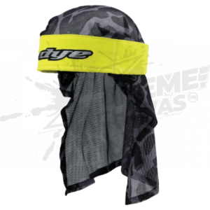 Bandana Dye Head Wrap Skinned Lime 2015 Paintball Gotcha