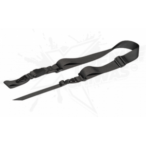 Slinger Correa de 3 Puntos Táctica Color Negro