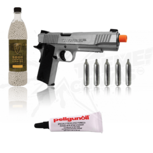 Airsoft Elite Force 1911 TAC CO2 6mm Blow Back