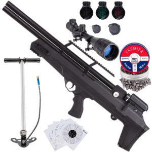 Paquete Rifle Avenger Bullpup PCP .22 (5.5mm)