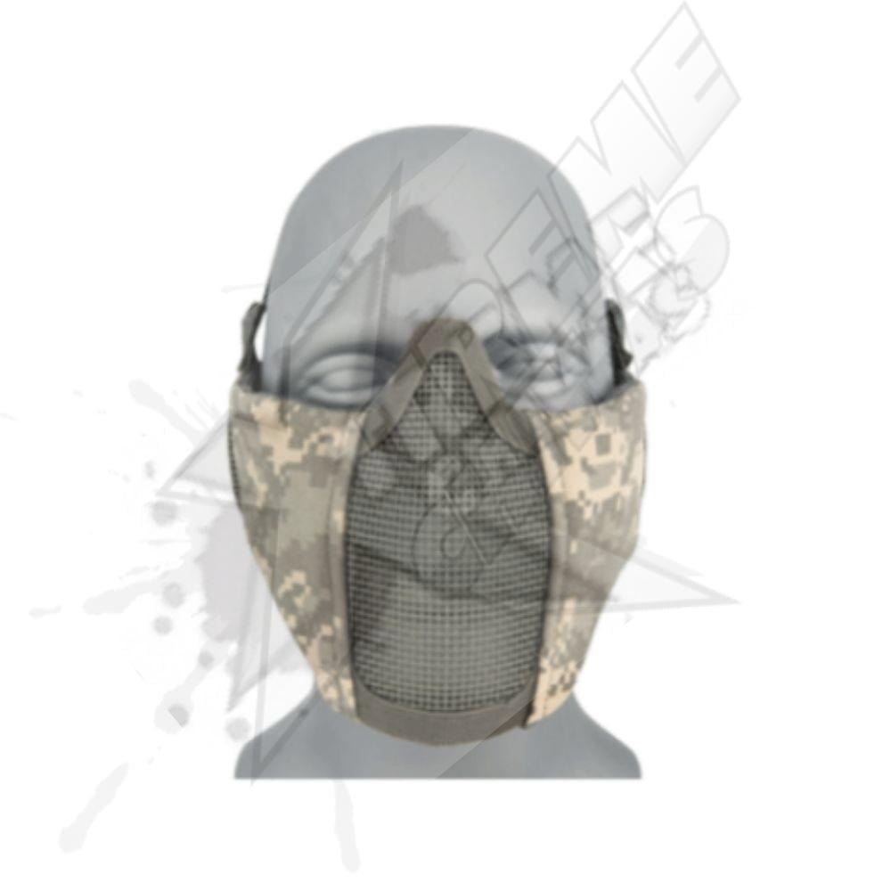 Mascara Media Cara Tactica Elite ACU Proteccion Orejera - Image 2