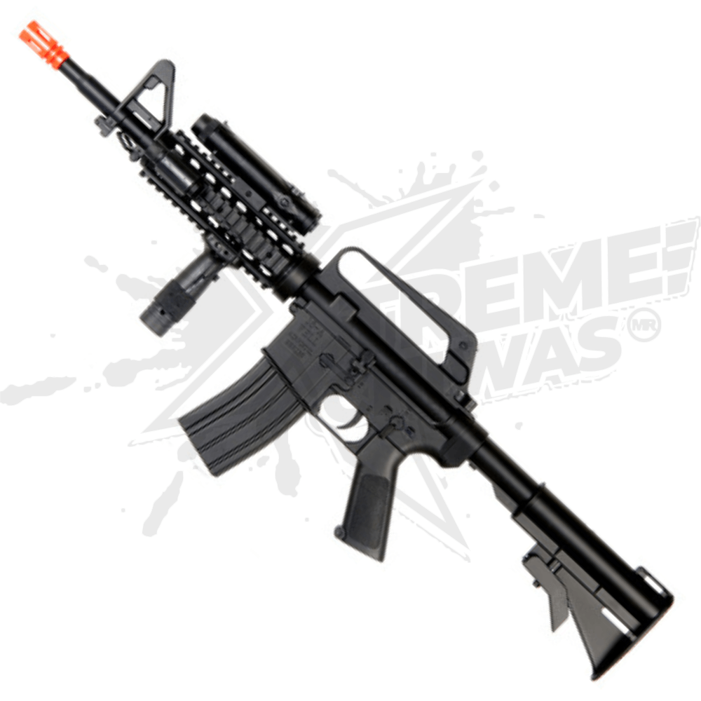 Rifle Airsoft Well M16A4 M4 Resorte Bbs 6mm