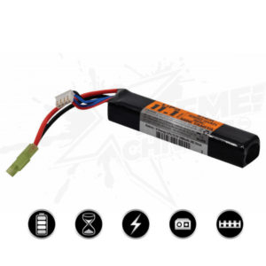 Bateria Valken LiPo 11.1v 1000mAh 30C Airsoft Small Tamiya Xtremechiwas