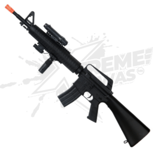Rifle Airsoft Well Fire M16A3 Resorte Bbs 6mm