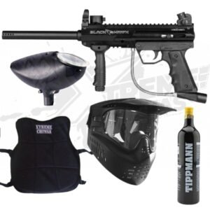 Marcadora Valken Blackhawk CO2 Paintball .68 Paquete