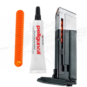 Magazine Cargador Walther PPQ T4E CO2 Pack 8rds .43mm