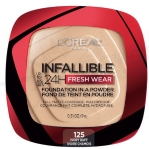 Polvo Loreal Paris Infalible 24h Mate Ivory Buff 125