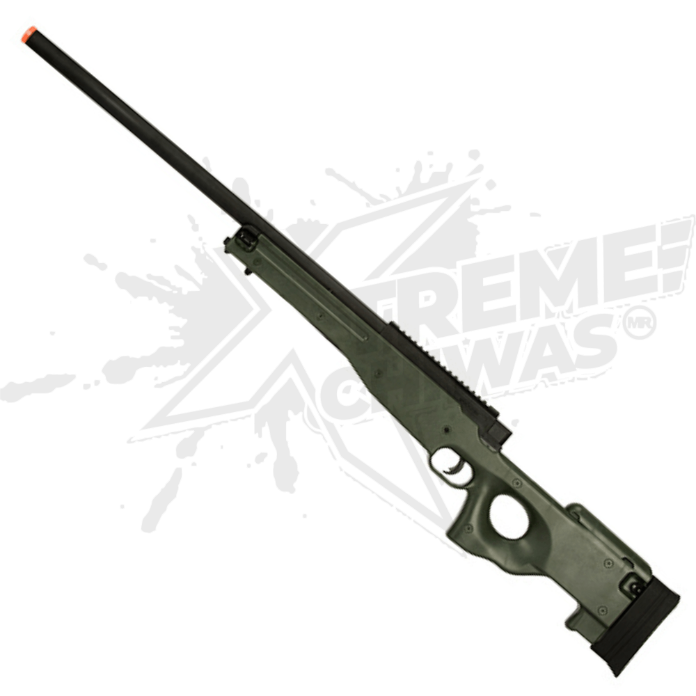 Rifle Airsoft L96 M96g Olivo Resorte Bbs 6mm