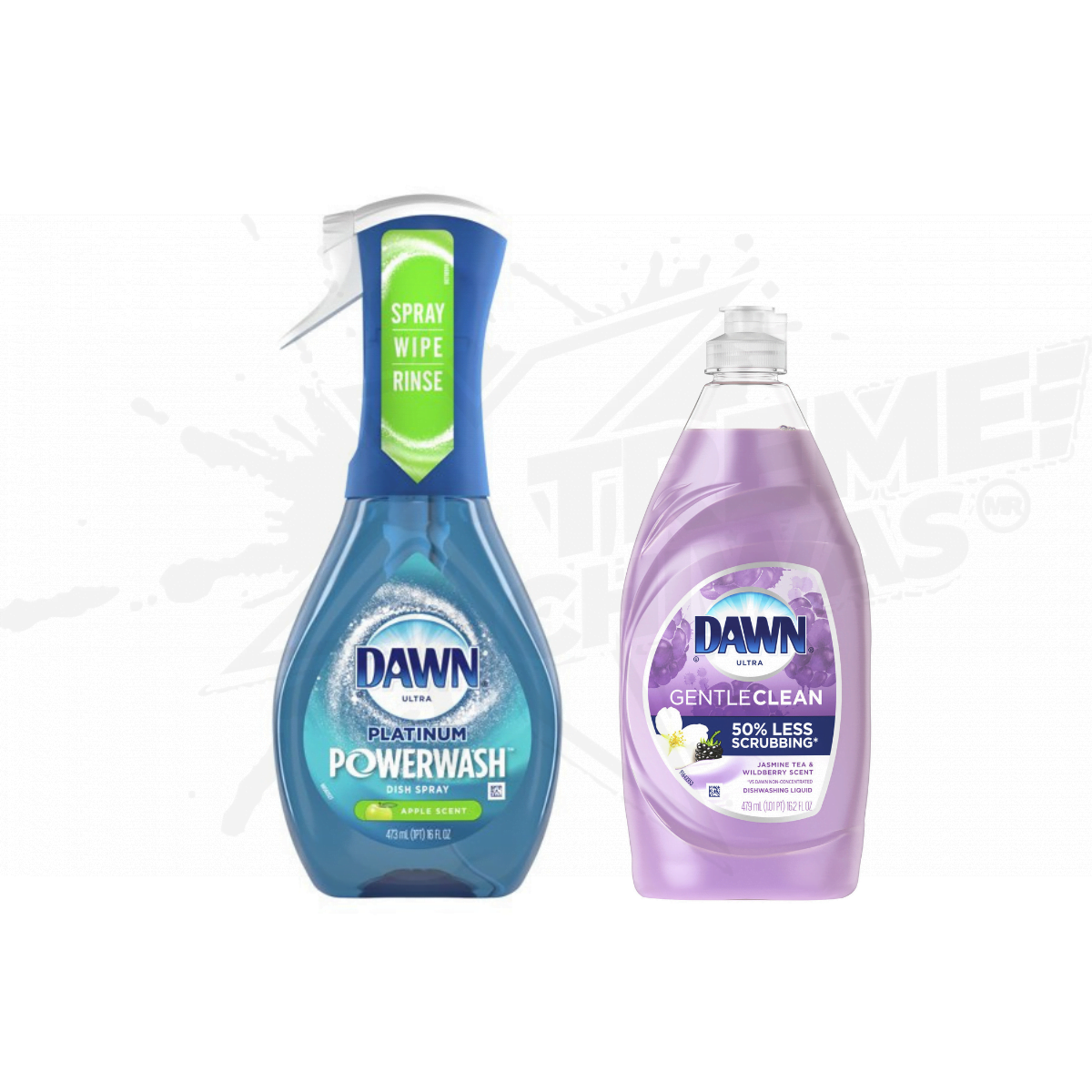 Paquete 2pz De Jabones Dawn Para Platos Aromas Apple Y Jazmine - Image 2