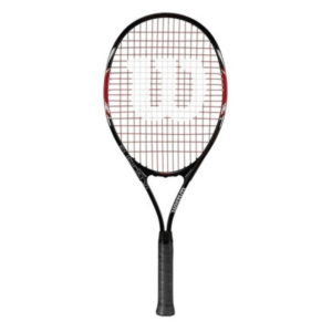Raqueta Tenis Wilson Fusion Xl 4 3/8 Negro/Rojo
