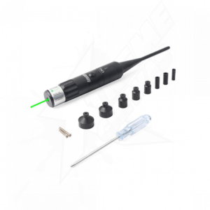 Colimador Laser Universal Verde Calibre .177 .50 Con Adaptadores