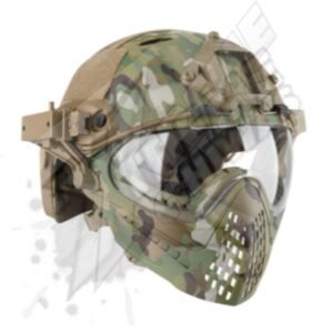 Careta Casco Wosport Piloteer Helmelt Verde Lente