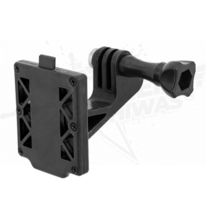 Montura De Protección De Cascos Para Camara Go Pro Negra