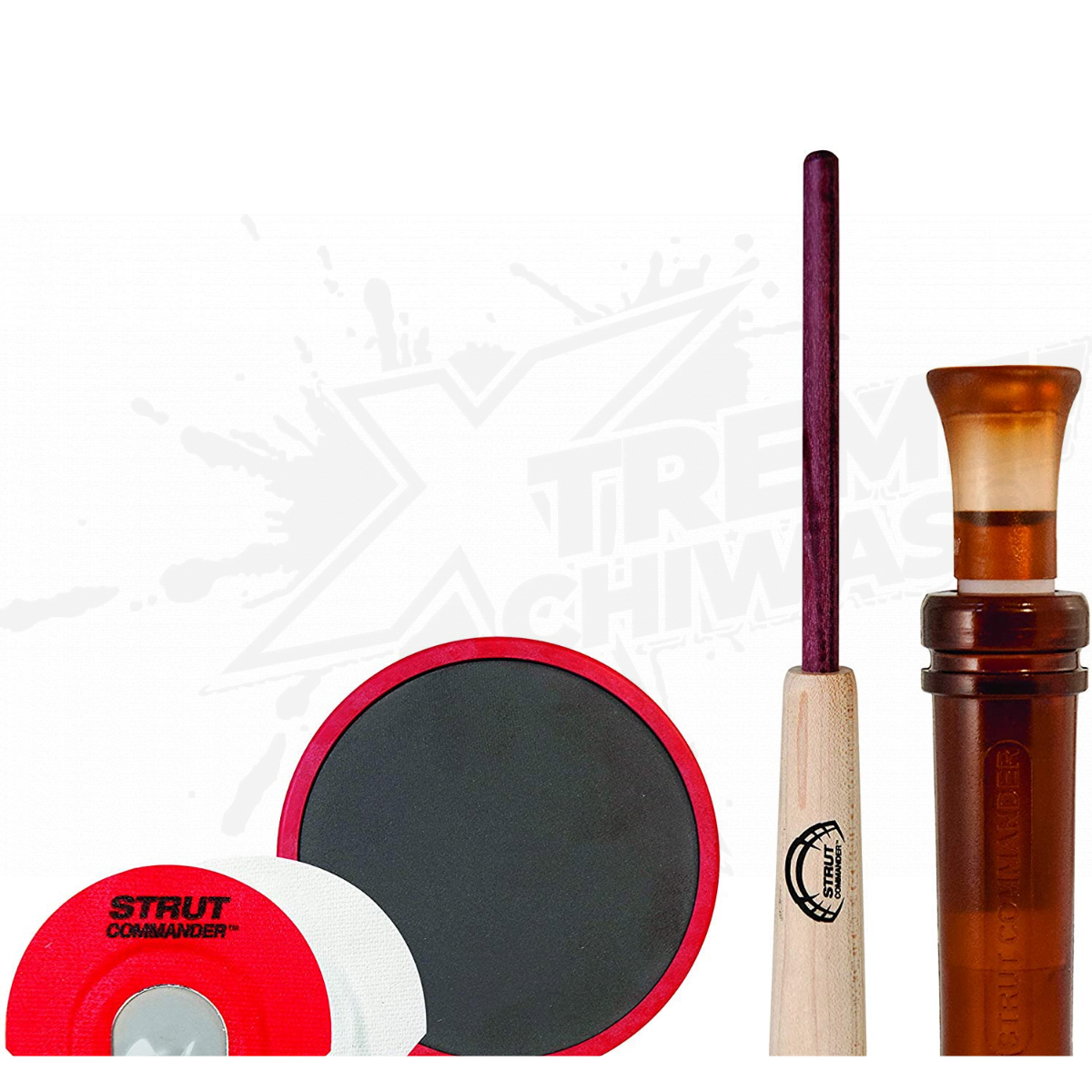 4 Pack para pavo Strut Commander