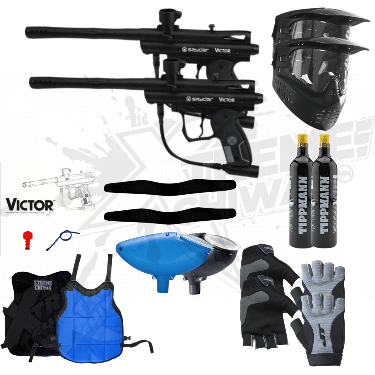 Marcadora Gotcha 2 Spyder Victor