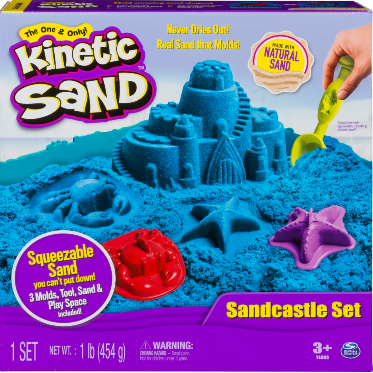 Arena Magíca Kinetic sand Azul