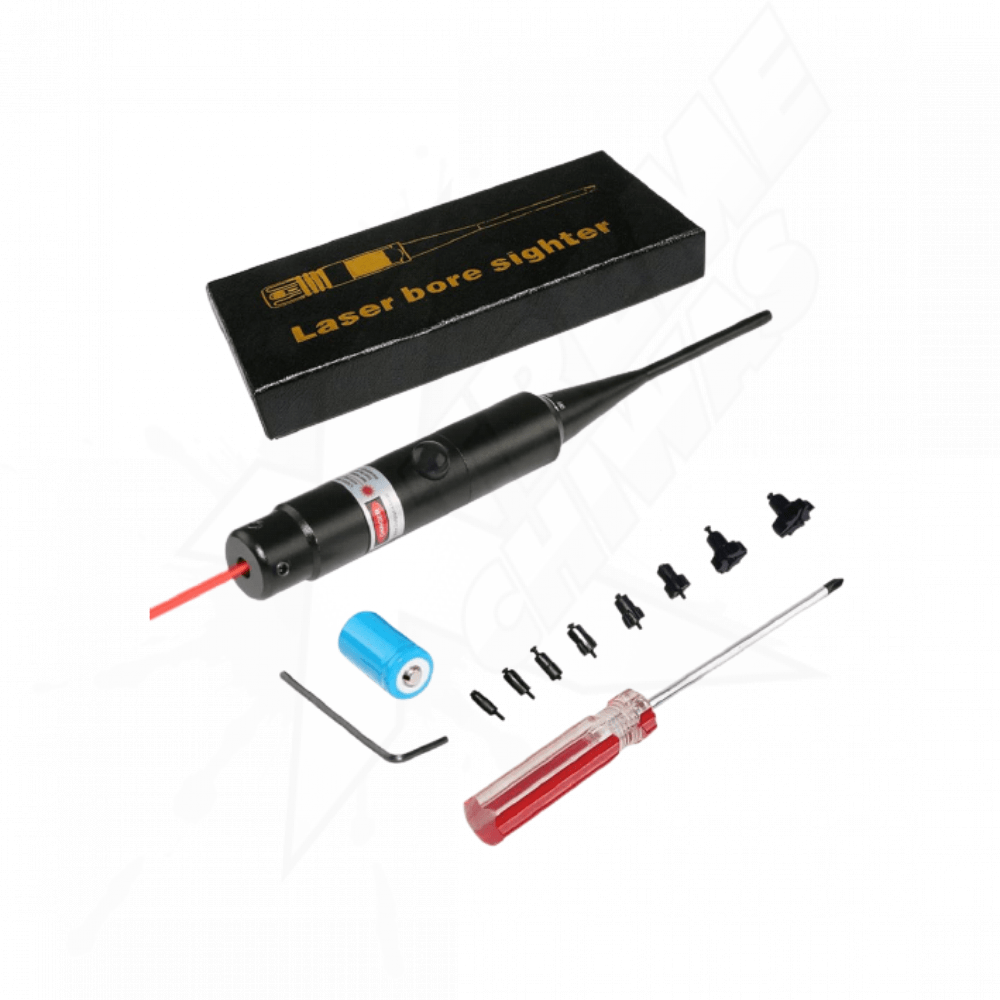 Colimador Laser Universal Calibres .177 a .50 Con Adaptadores