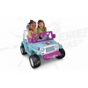 Carro Eléctrico Power Wheels Frozen Jeep