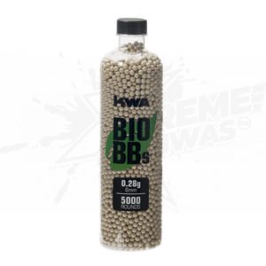 Bbs 0.28g KWA Biodegradables 5000rds 6mm