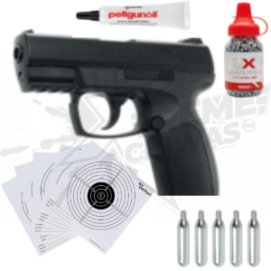 Paquete Pistola Umarex Tdp45 CO2 Bbs .177 (4.5mm)