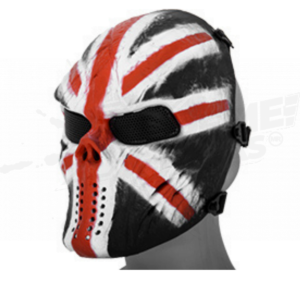 Mascara De Proteccion Paintball Media Cara De Villano