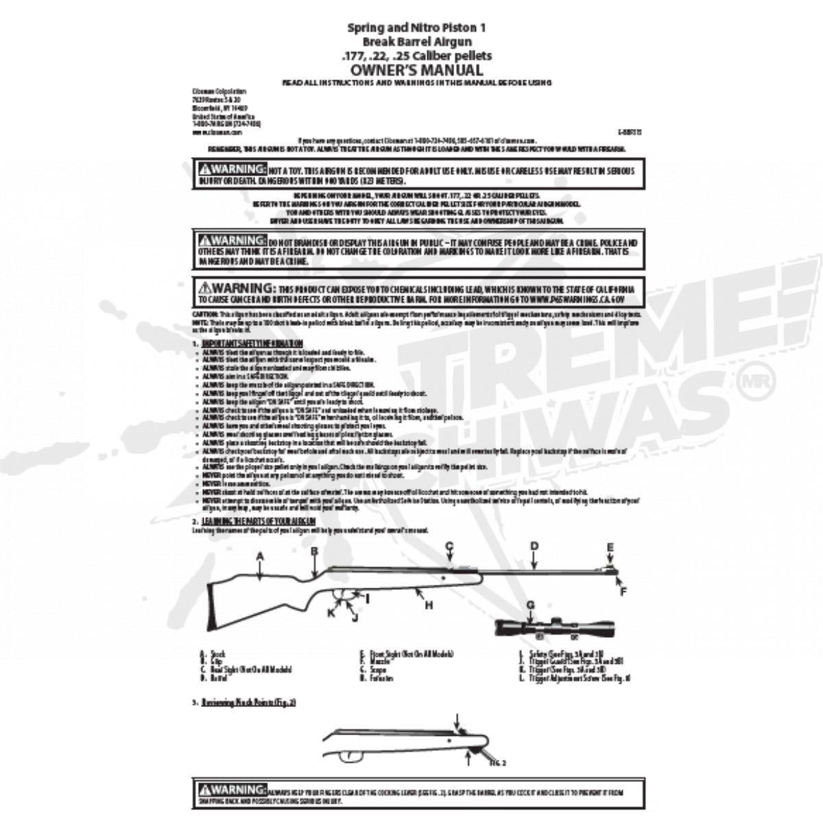 Rifle Benjamin Prowler Nitro Piston .22 (5.5mm) - Image 7
