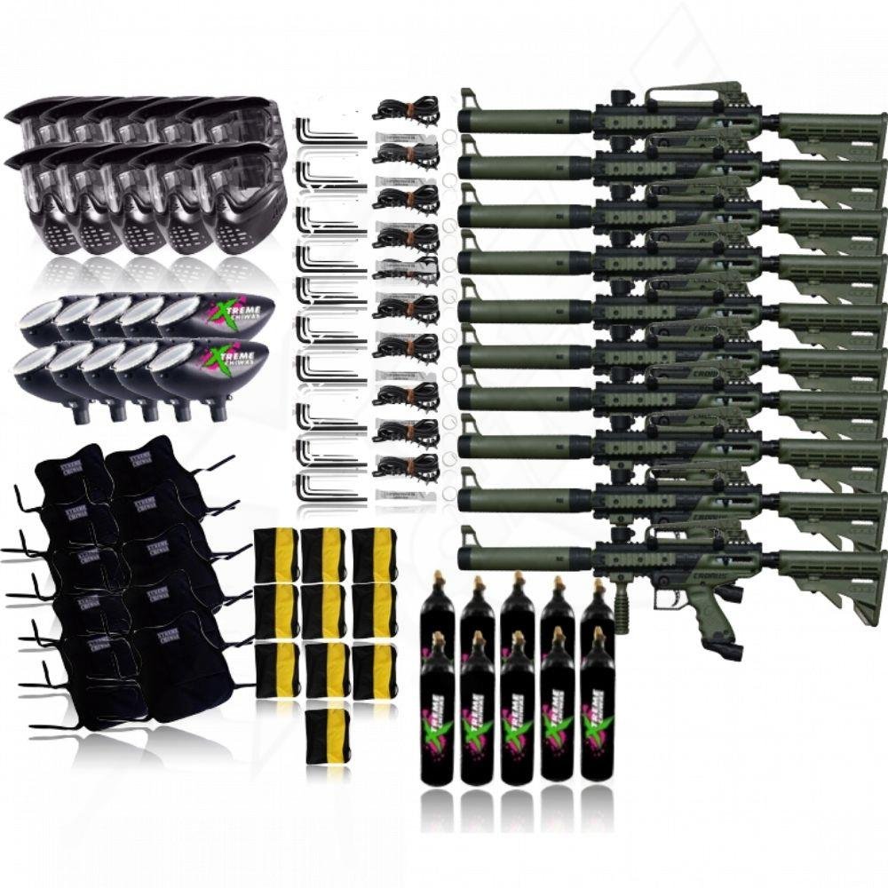 Paquete 10 Cronus Tactical Careta Tanque Chaleco Hopper