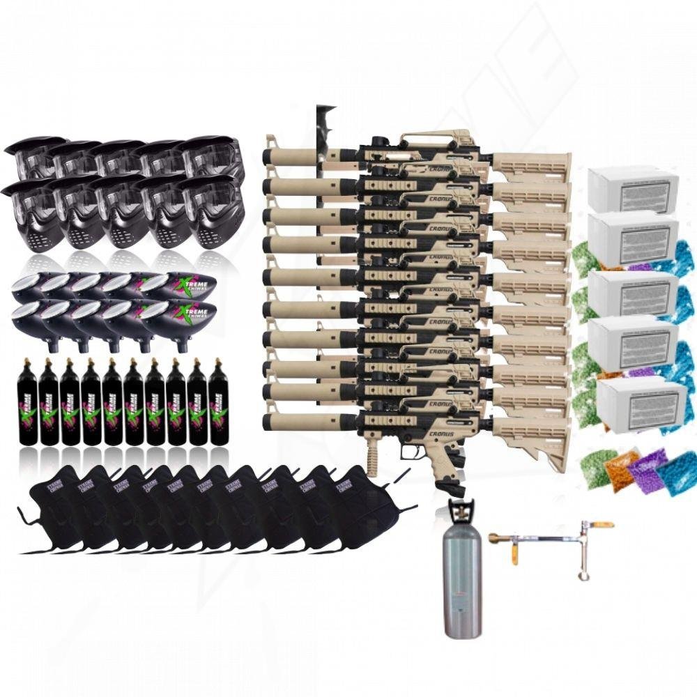 Paquete 10 Cronus Tactical Careta Tanque Chaleco Hopper