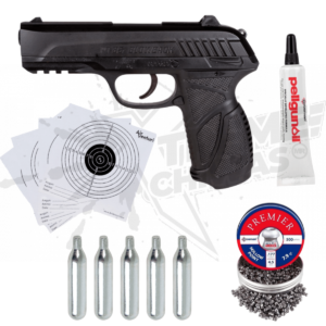 Paquete Pistola Gamo Pt-85 CO2 Pellets .177 (4.5mm)