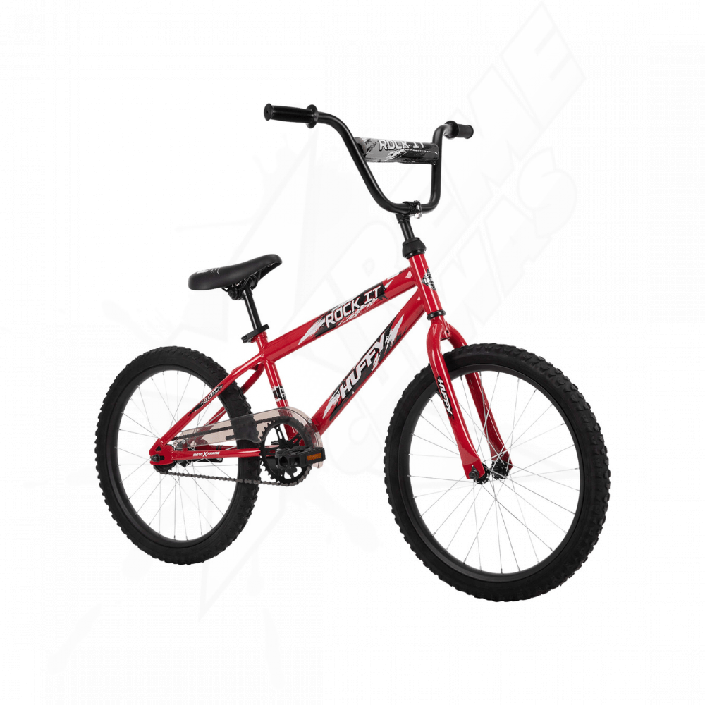 Bicicleta Huffy Rock It Rodada 20" Roja De 5 a 9 Años