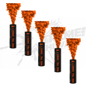 5 Granadas De Humo Wire Pull Naranja Enola Gaye WP40