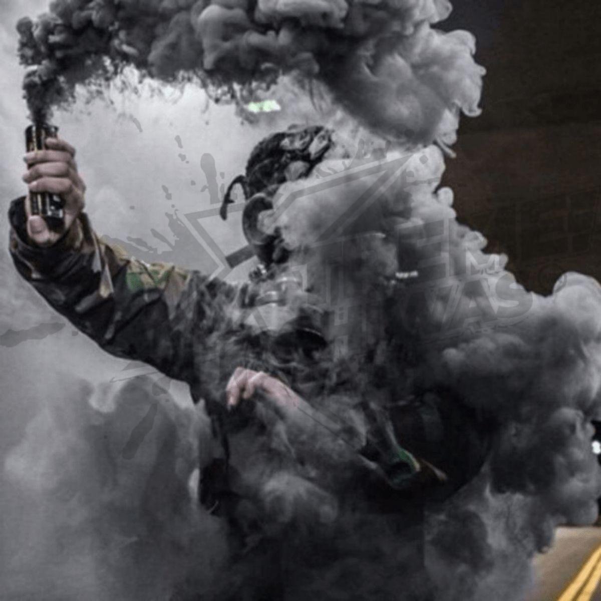 Paquete de 5 Granada de Humo Wire Pull Negro Enola Gaye WP40 - Image 2