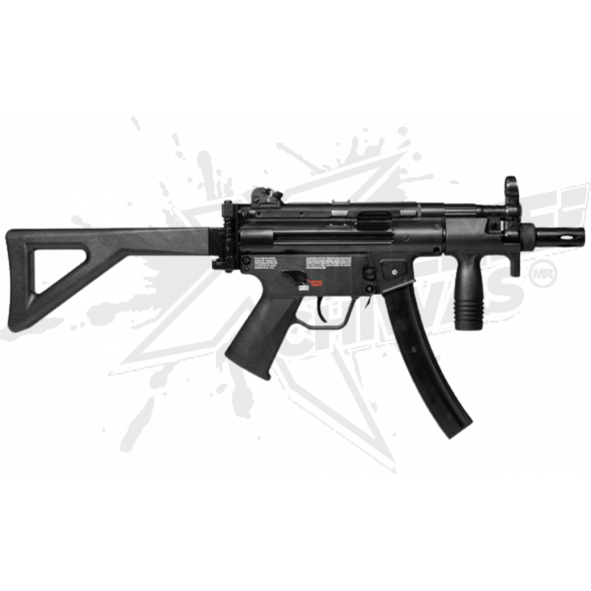Rifle HK MP5 K PDW Pistola C11 CO2 Bbs .177 (4.5mm) - Image 2