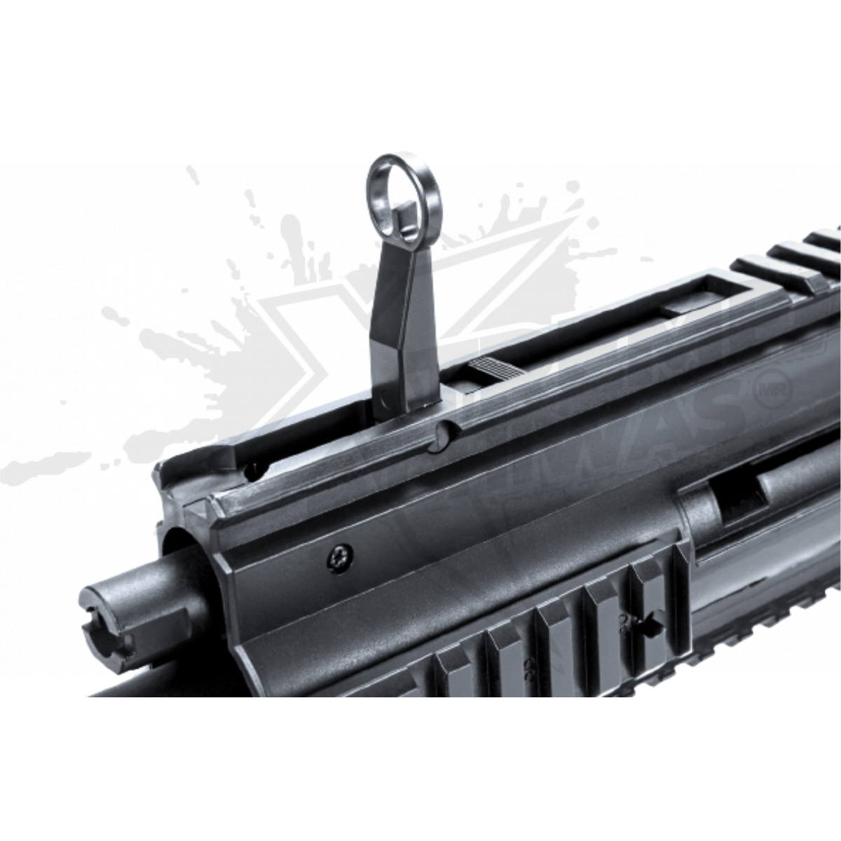 Rifle HK 416 Paquete Gafas Guantes CO2 Bbs .177 (4.5mm) - Image 9