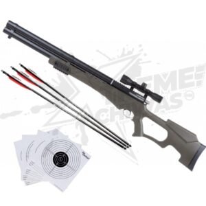 Rifle Umarex AirSaber PCP Arquería Lanza Flechas Mira 4x32
