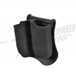 Holster Cytac Portacargador Doble Con Clip Giratorio Cy-mp-g3 Negro