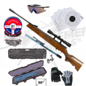 Rifle Hatsan 95 Np Mira 3-9x32 Paquete Estuche .177 (4.5mm)