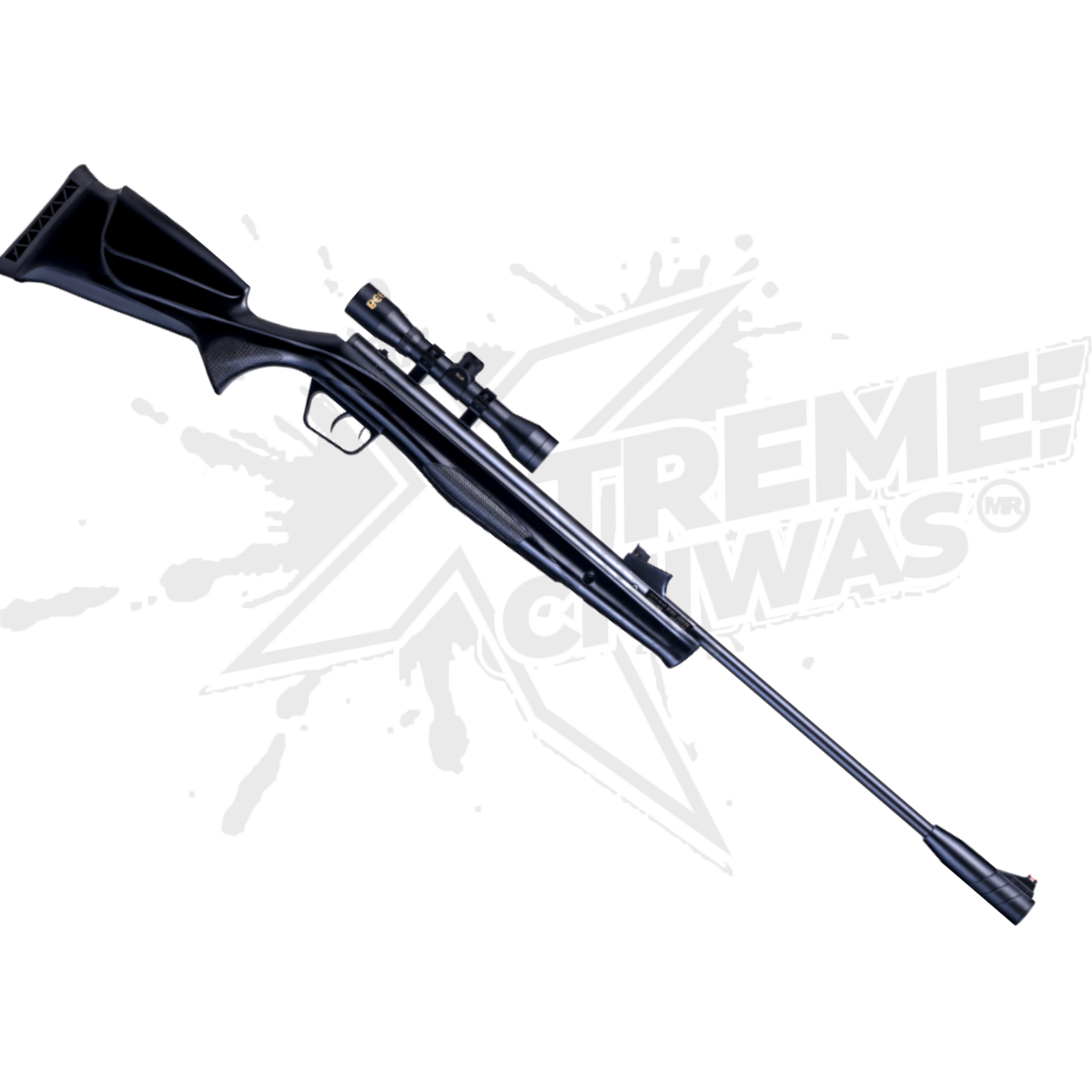 Rifle Beeman 10616GP Mira 4×32 Gas Ram .177 (4.5mm) - Image 4