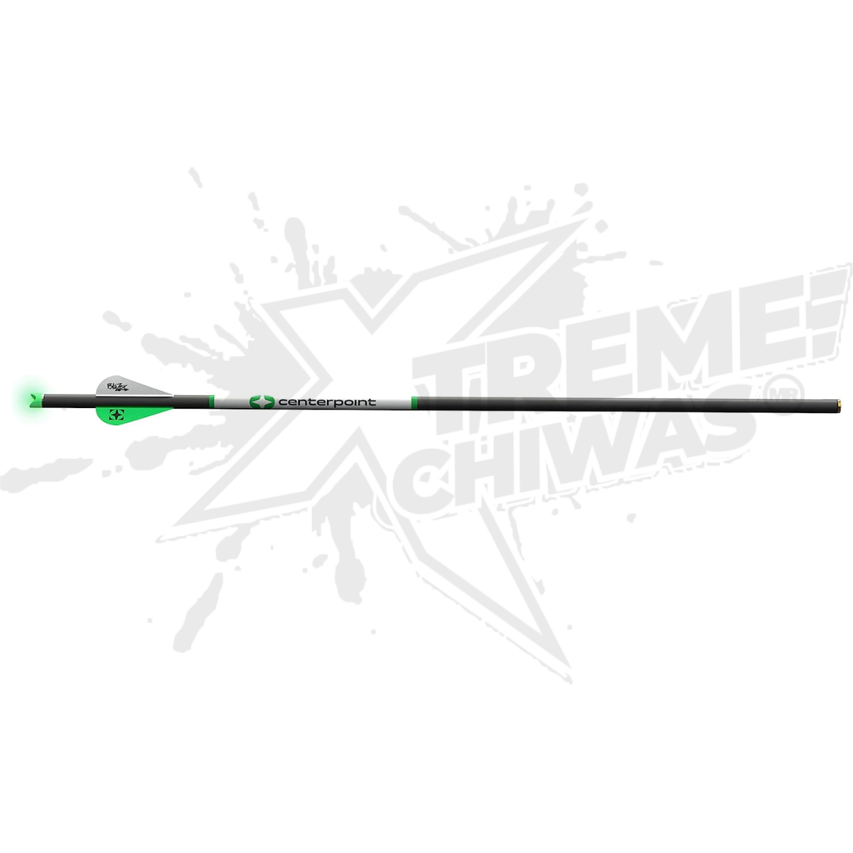 3 Flechas Center Point Ballesta Carbon Arrows 400gr - Image 2