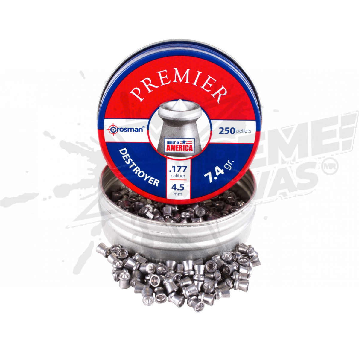 PELLETS CROSMAN DESTROYER 4.5MM 250PZ PELLGUNOIL - Image 3