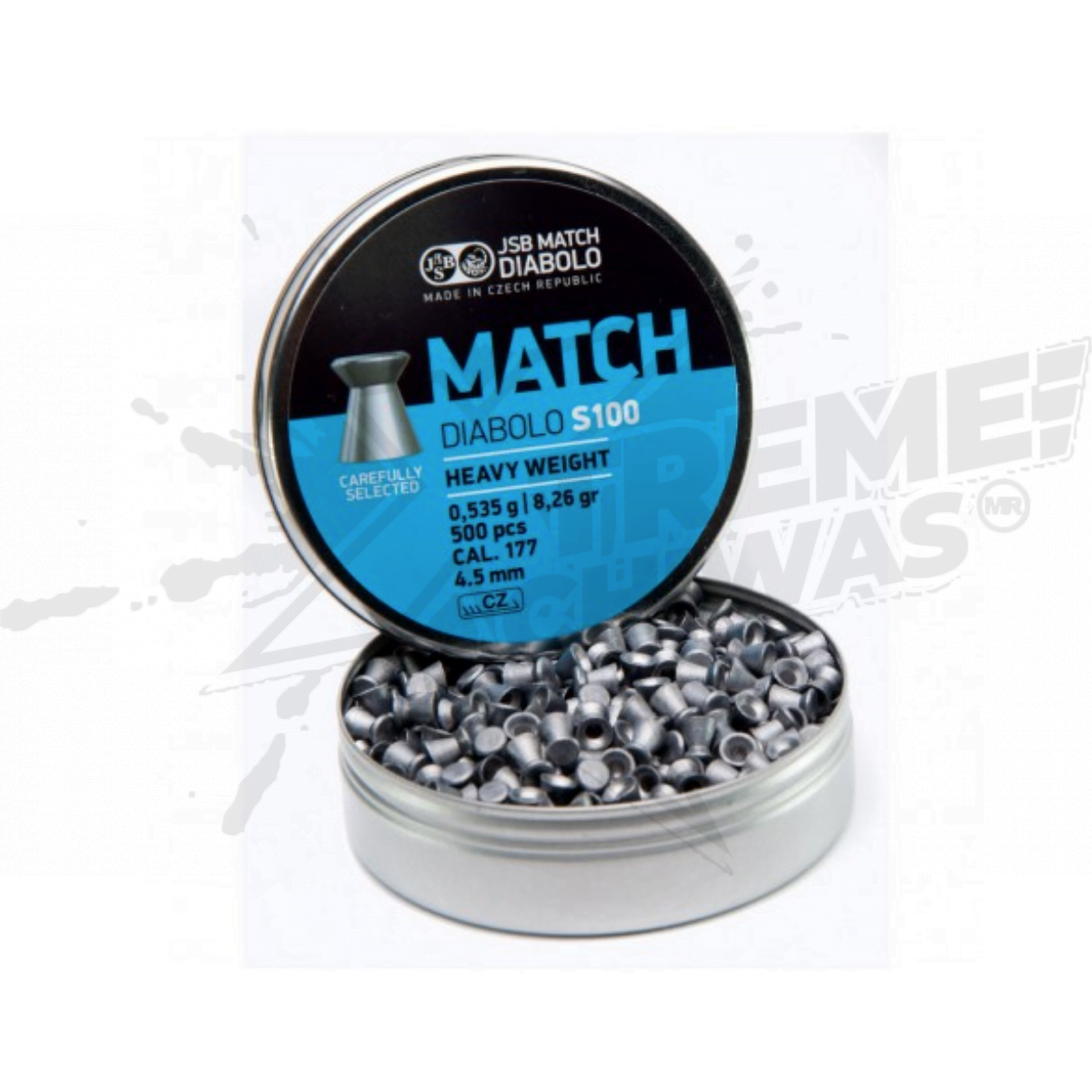 Municiones Match Diabolo S100 cal .177 4.5mm 500pz - Image 2