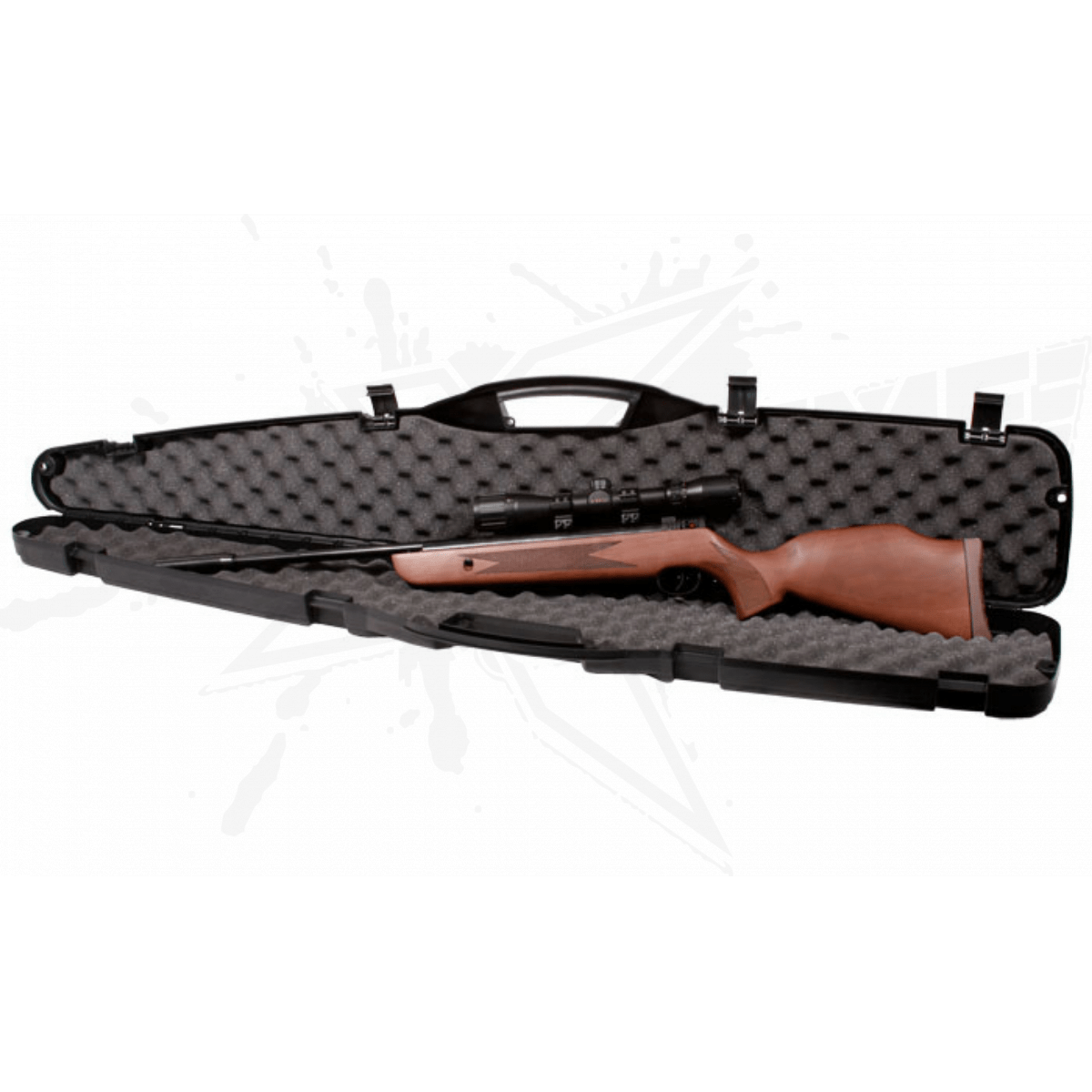 Estuche Plano Negro para Rifle , 52.75 "x3.25" x9.5 " - Image 2