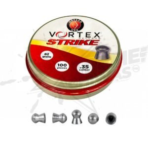 Municiones Punta Redonda Hastan Vortex Strike Cal.35 100Pz