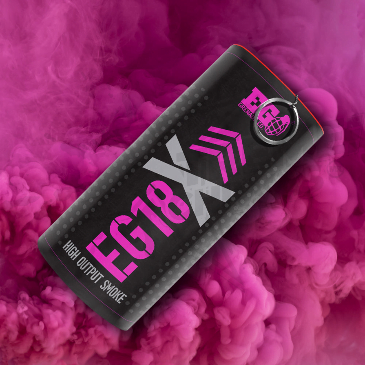 Granada De Humo Rosa Enola Gaye EG18X Gotcha Paintball Marcadora - Image 3