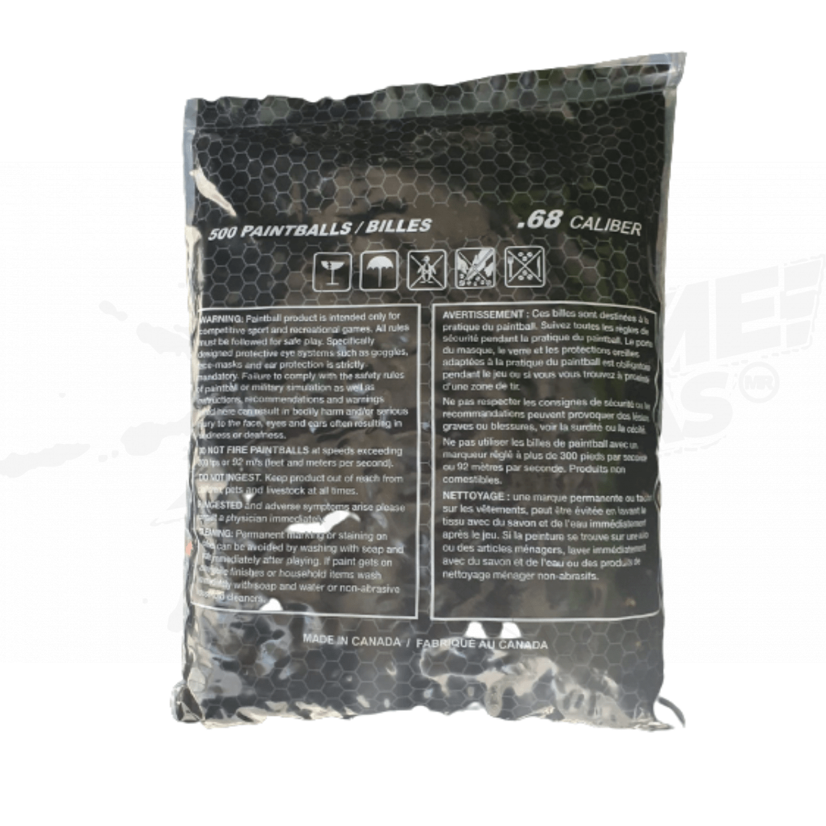 Paintballs Empire Pelotas de Pintura (500) Cal.68 - Image 2