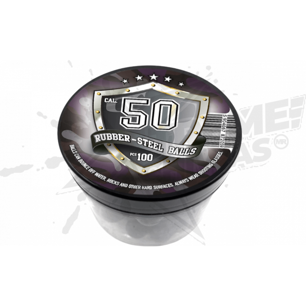 Pelotas de caucho 100 piezas paintball .50 - Image 3