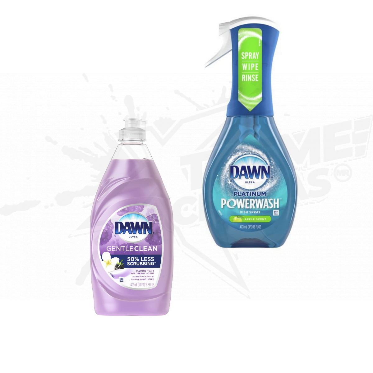 Paquete 2pz De Jabones Dawn Para Platos Aromas Apple Y Jazmine