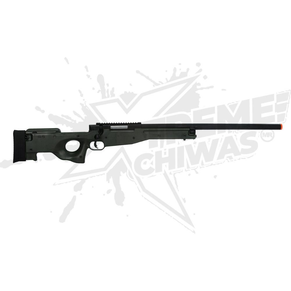 Rifle Airsoft L96 M96g Olivo Resorte Bbs 6mm - Image 2