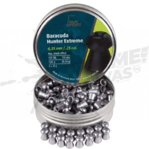 Municiones Pellets Baracuda Hunter Extreme H&N Max. Impacto Cal.25